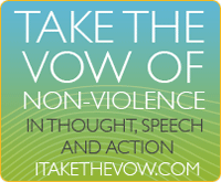 Take The Vow of NonViolence at itakethevow.com